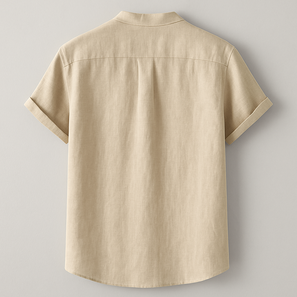 Camisa de Linho Bege