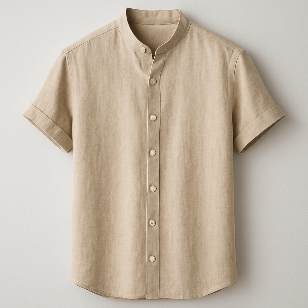 Camisa de Linho Bege