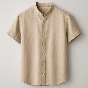 Camisa de Linho Bege