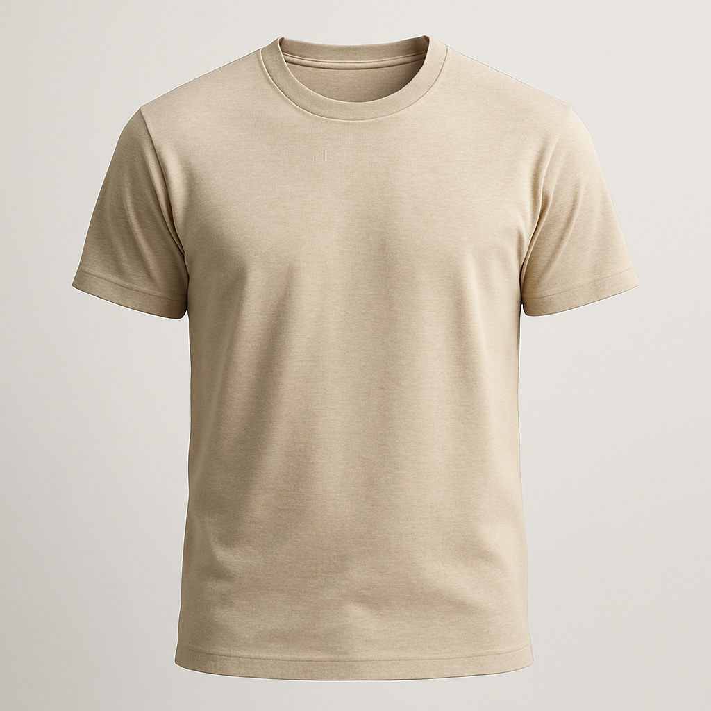Camiseta Aura Essential Bege