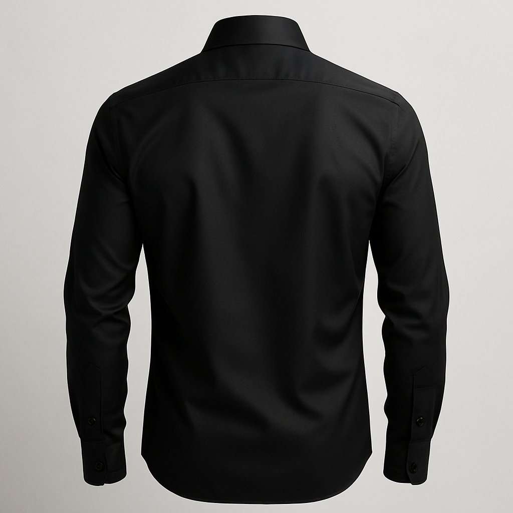 Camisa Social Italiana Preta