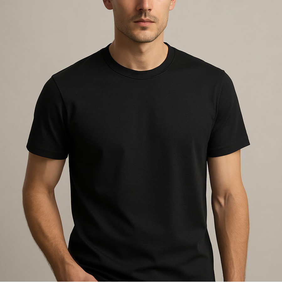 Camiseta Aura Essential Preta