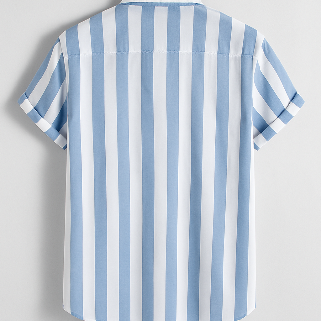 Camisa de Linho Listrada