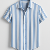Camisa de Linho Listrada