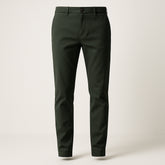 Calça Chino Premium Verde-Escura