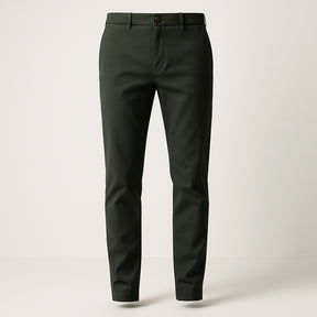 Calça Chino Premium Verde-Escura