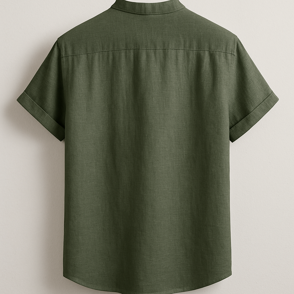 Camisa de Linho Verde