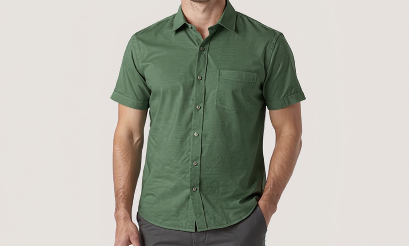 Camisa de Linho Verde