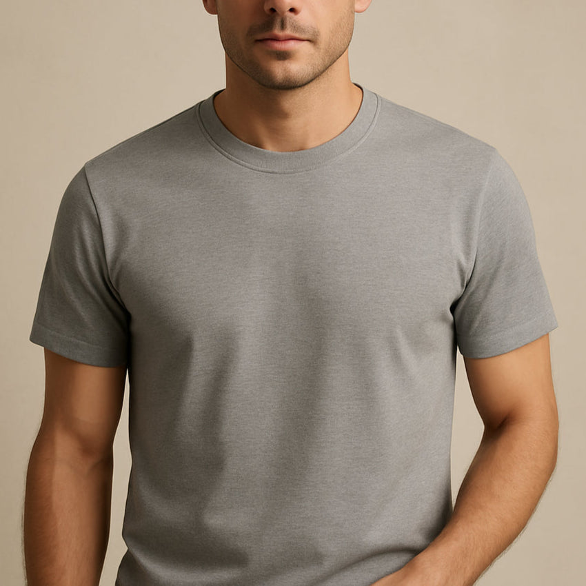 Camiseta Aura Essential Cinza