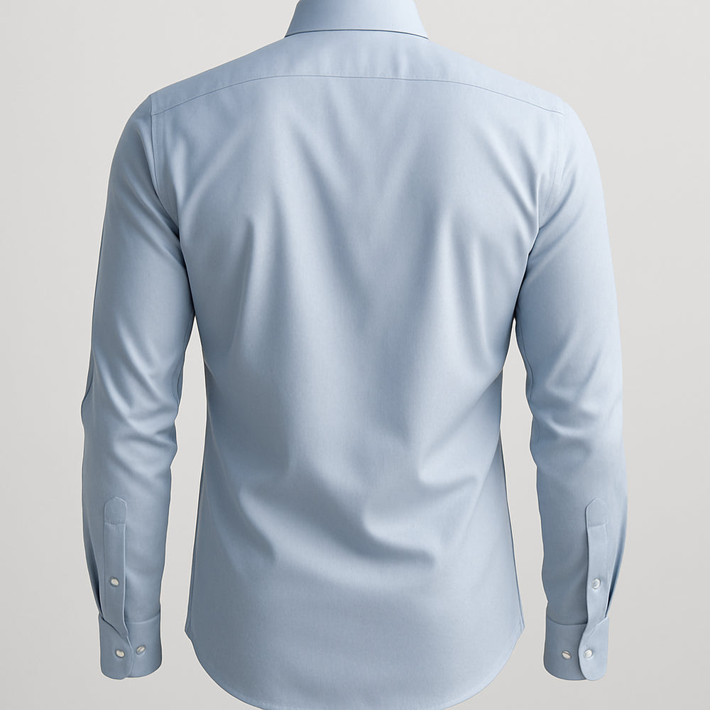 Camisa Social Italiana Azul