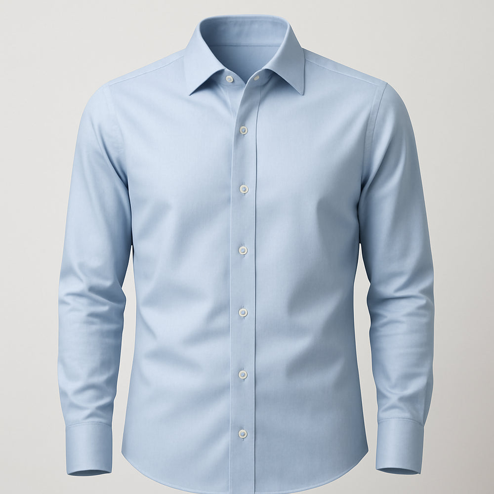 Camisa Social Italiana Azul