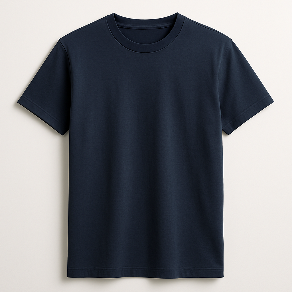 Camiseta Aura Essential Azul-Marinho