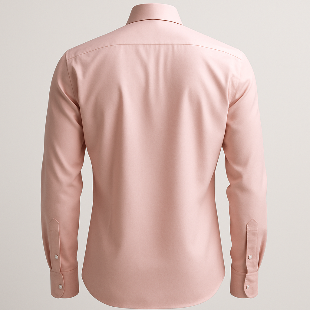 Camisa Social Italiana Rosa