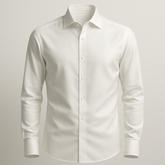 Camisa Social Italiana Branca