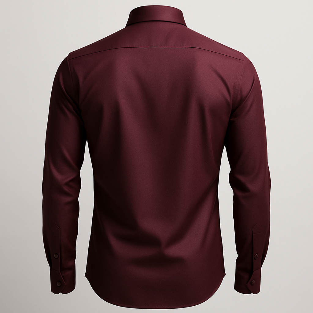 Camisa Social Italiana Vinho